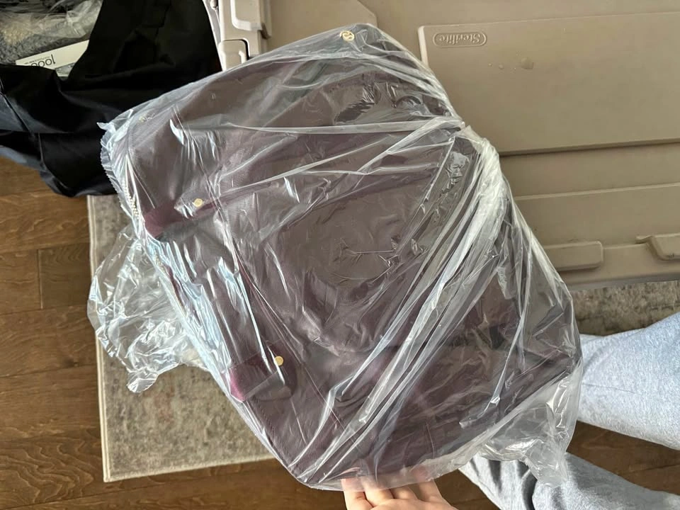Burgundy Lululemon Bag