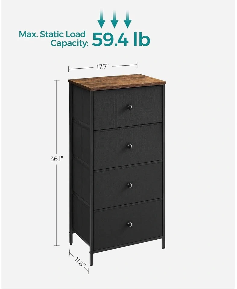 Brand New Fabric Dresser with Storage Drawers - photo 3