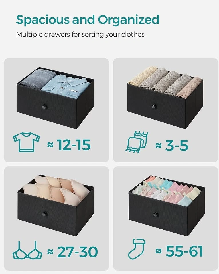 Brand New Fabric Dresser with Storage Drawers - photo 5