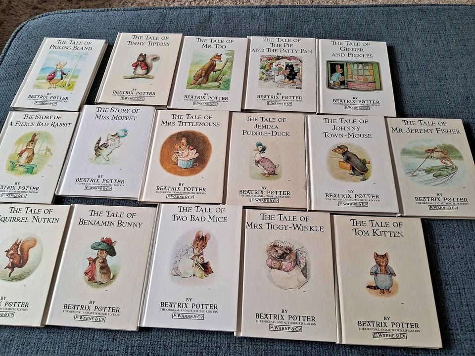 BEATRIX POTTER - 16 SMALL HARDCOVERS