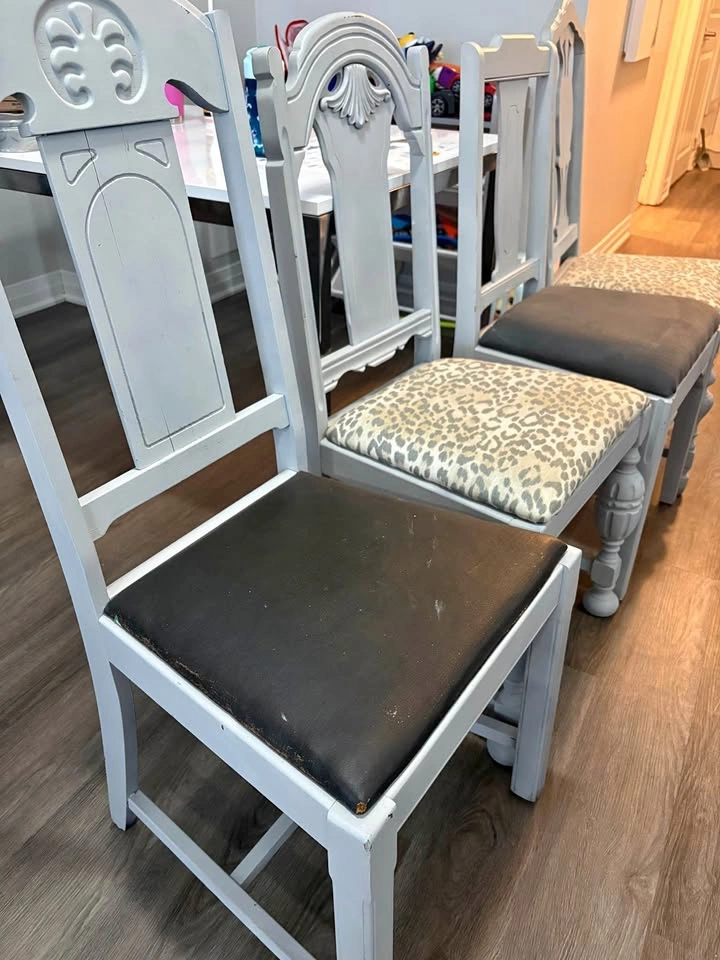 4 Refinished Chairs