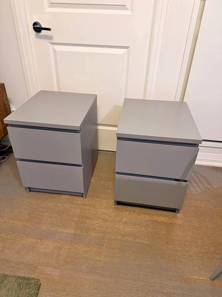 IKEA STORKLINTA Nightstands – Set of 2 – $100