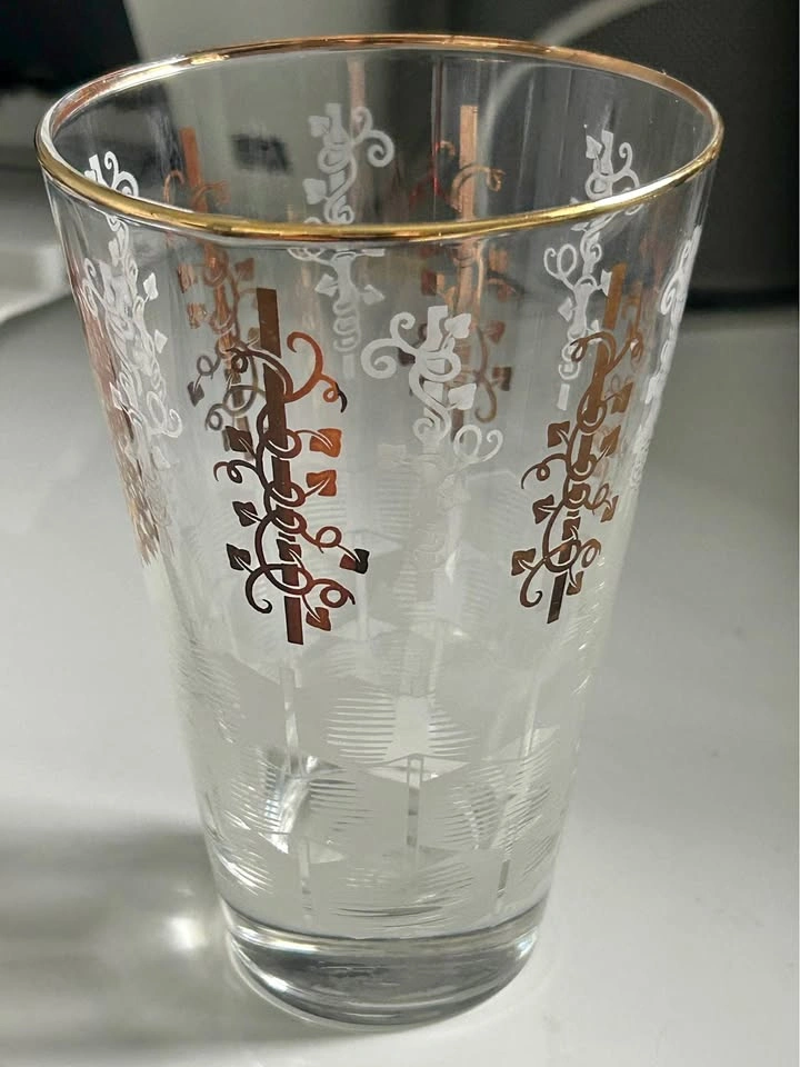 Four Vintage Glasses
