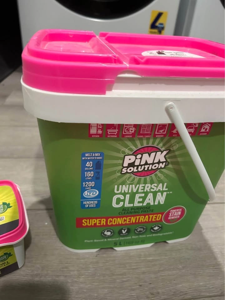Pink solution Cleaning - photo 3