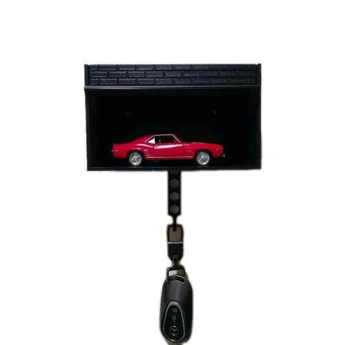 Wall Mounted Diecast Car Garage & Key Holder