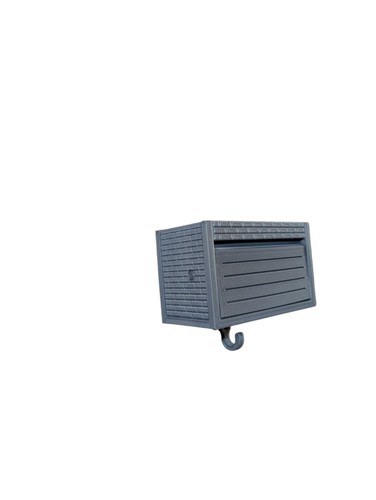 Wall Mounted Hotwheels & Matchbox Brick Garage Key holder, Gray - photo 4