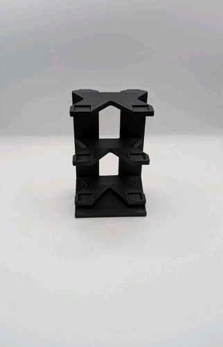 Set of Two 3 Car Display Stands for Hot Wheels, Black - photo 4