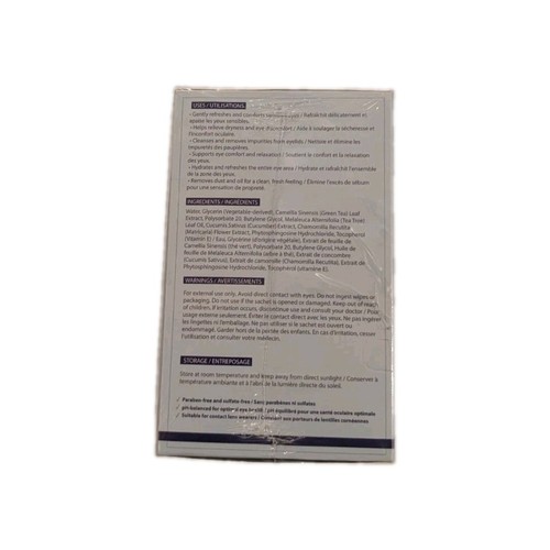 NOVEHA 60PCs Daily Hygienic Eyelid & Lash Wipes - photo 5