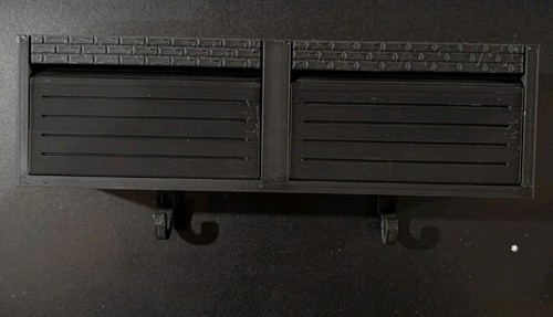 Wall Mounted Hotwheels & Matchbox Brick Double Garage Key holder - photo 2