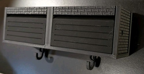 Wall Mounted Hotwheels & Matchbox Brick Double Garage Key holder - photo 5