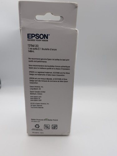 EPSON BLACK Printer INK 774 140ml ET-3600 4550 16500 Bottle - photo 3