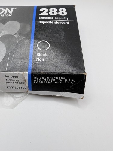 Epson DURABrite Ultra 288 Black Ink Cartridge - New - photo 3