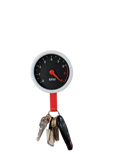Wall Mounted RPM Gauge Key Holder
