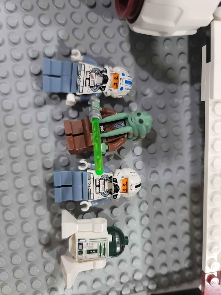 Used lego set 8088 arc 170 star fighter read desc - photo 2