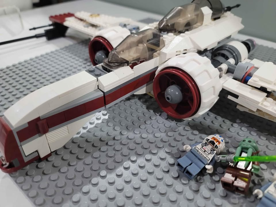 Used lego set 8088 arc 170 star fighter read desc - photo 3