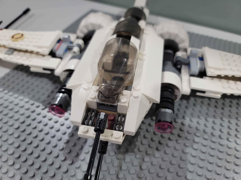 Used lego set 8088 arc 170 star fighter read desc - photo 4