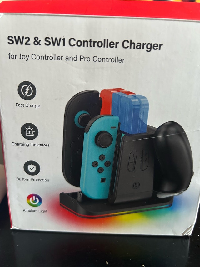 Nintendo Switch SW2 & SW1 Controller Charging Station