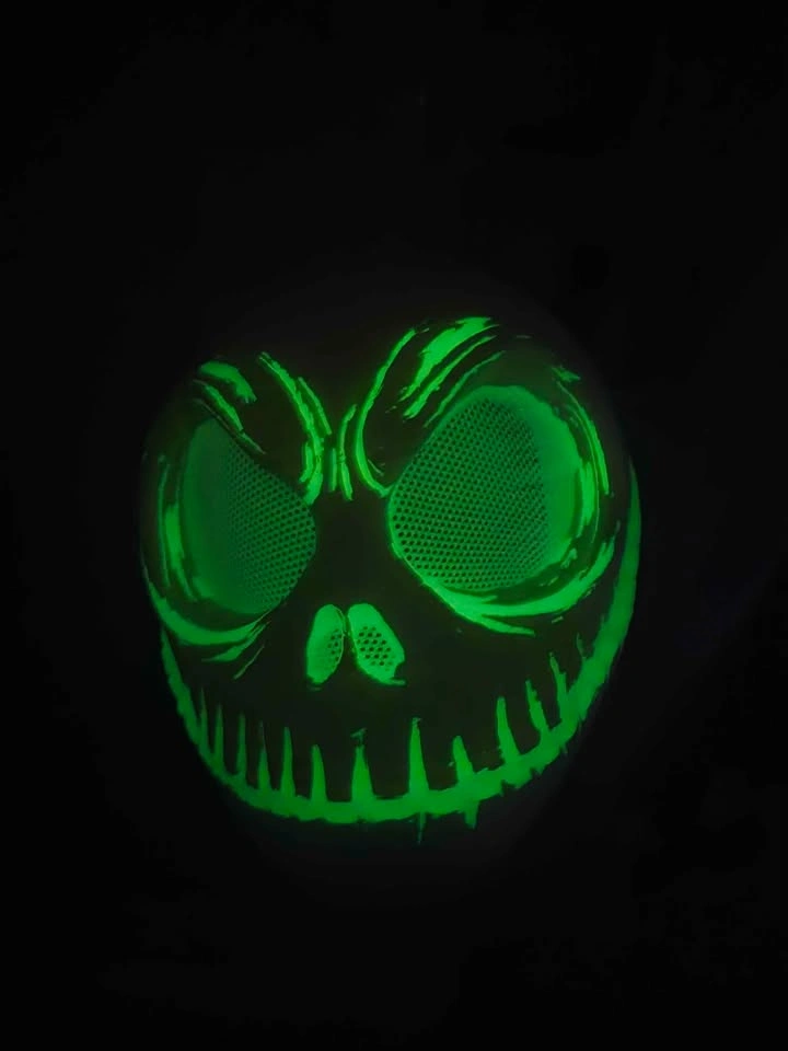 Jack Skellington Inspired Glow-in-the-Dark Mask - photo 2