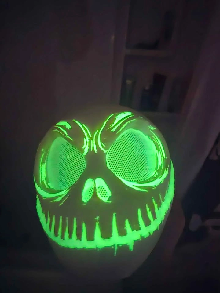 Jack Skellington Inspired Glow-in-the-Dark Mask - photo 3