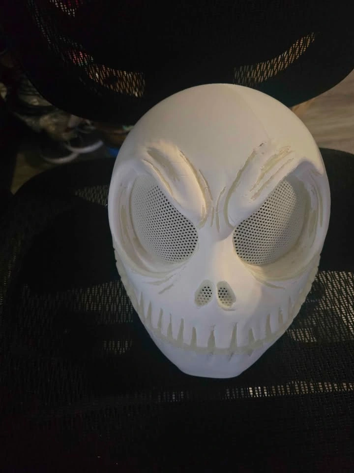 Jack Skellington Inspired Glow-in-the-Dark Mask - photo 4