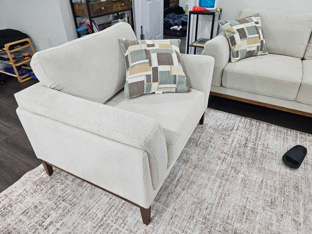 Madrid Armchair, Beige, Brand New
