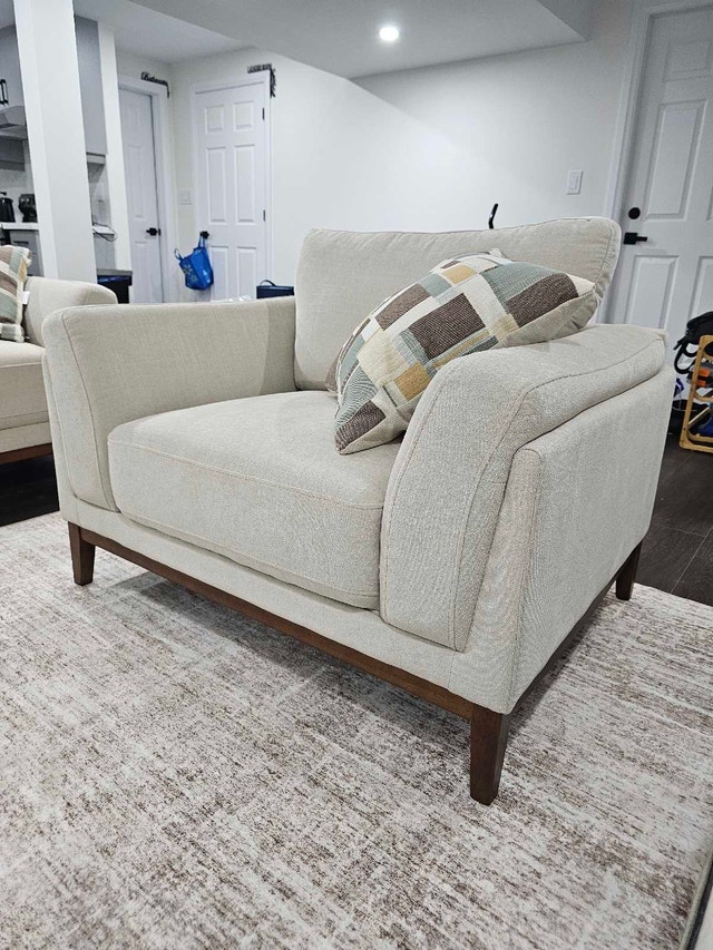 Madrid Armchair, Beige, Brand New - photo 5