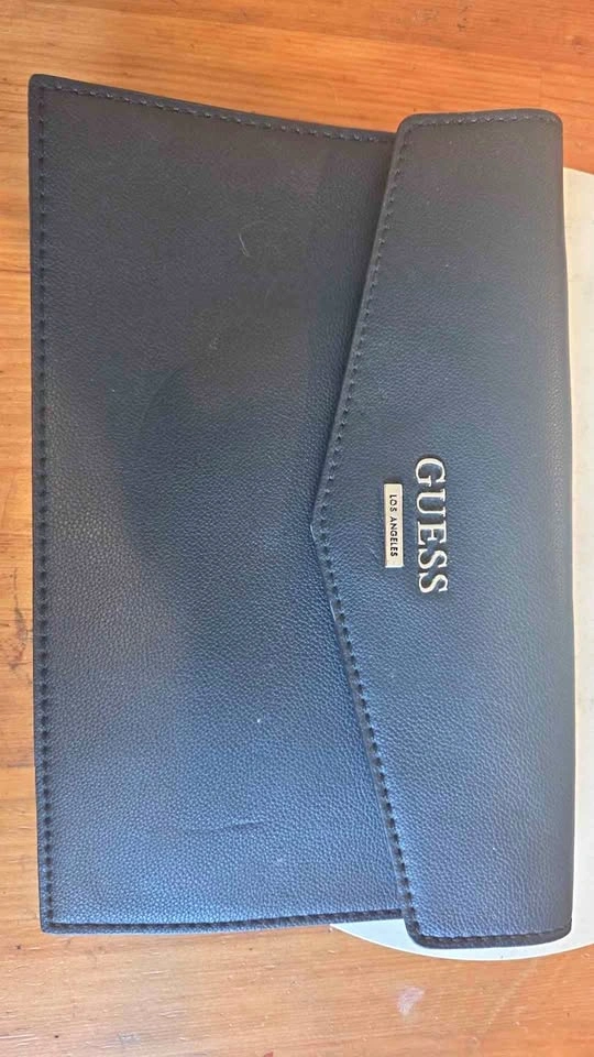 Guess Los Angeles Black Clutch Bag