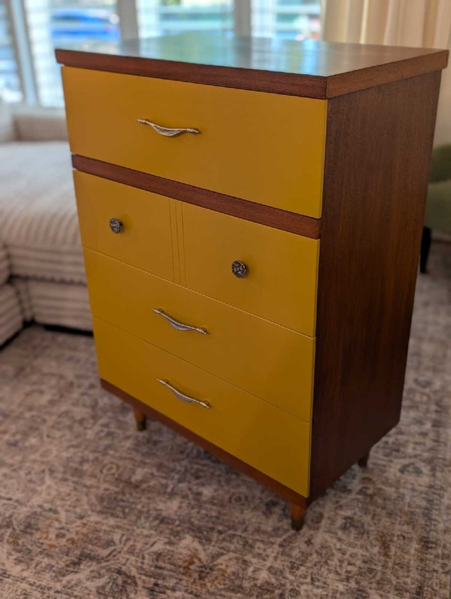 Mid-Century Modern Dresser — One-of-a-Kind Custom Finish - photo 2