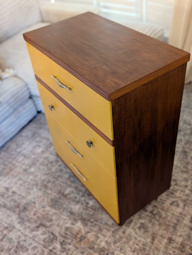 Mid-Century Modern Dresser — One-of-a-Kind Custom Finish - photo 3