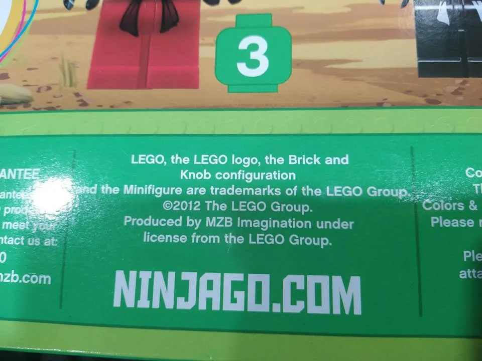 2012 Lego Ninjago Spinjitzu Big Fig Pen Set image indicator(4)