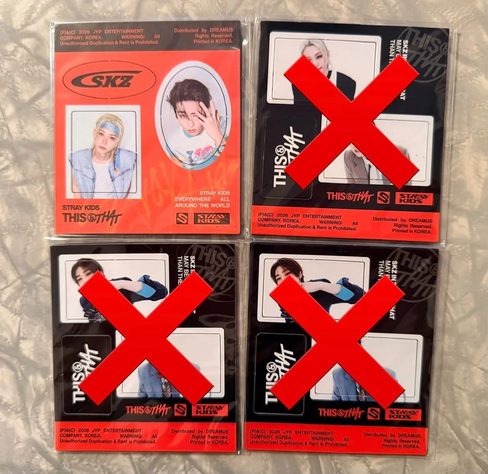 Stray Kids This & That magnet sets