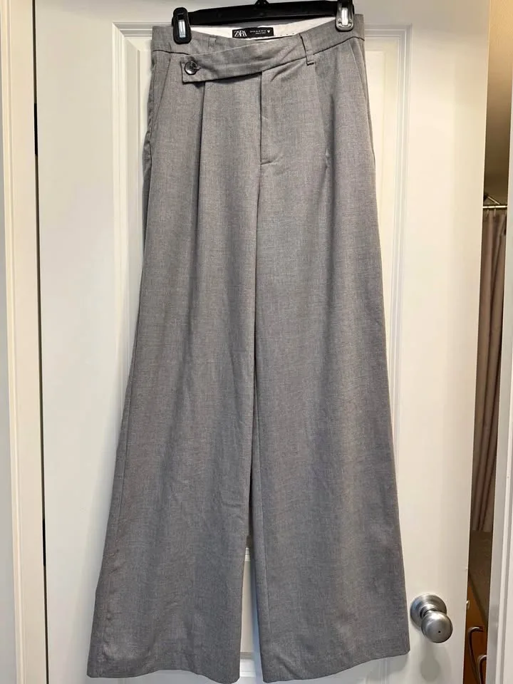 Zara cross over waist pant thumbnail