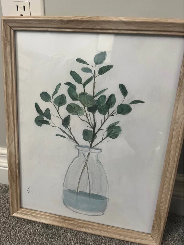 2 Plant Picture Frames Wall Art Home Decor - photo 2
