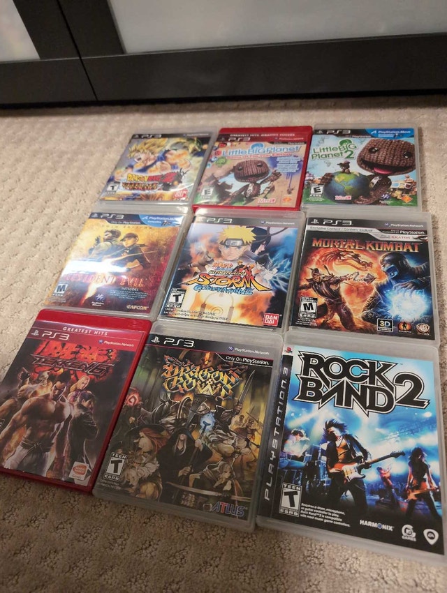 Sony PlayStation 3 Console with Games and Rock Band Drum Kit - photo 2