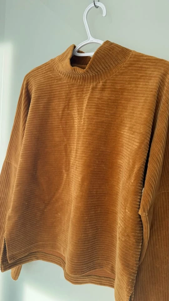 J.Crew Corduroy Mock Neck Top - photo 2