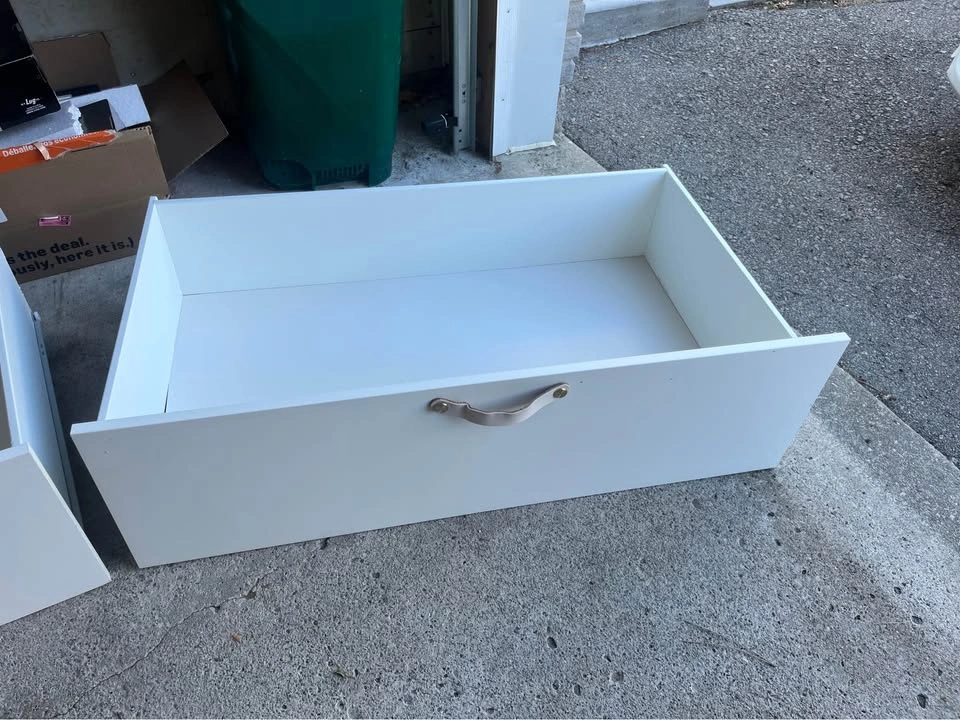 FREE Broken IKEA Queen Bed Frame parts & SKORVA Midbeam - photo 2