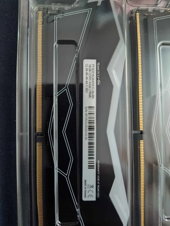 T-FORCE Delta 6400mhz 32 GB ddr5 ram - photo 3