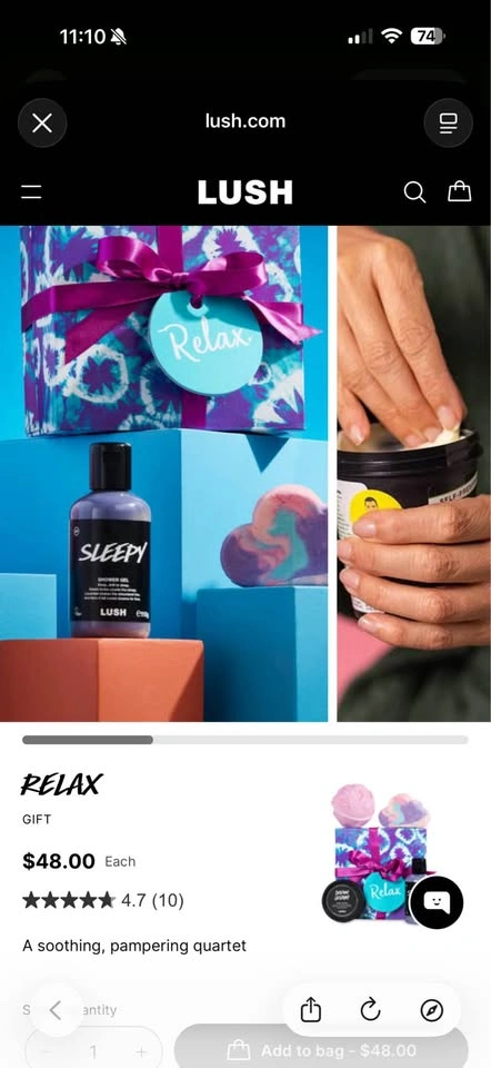 Lush unopened gift set - photo 2