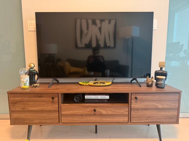 Structube Selena Media Unit - TV Stand – Walnut Brown