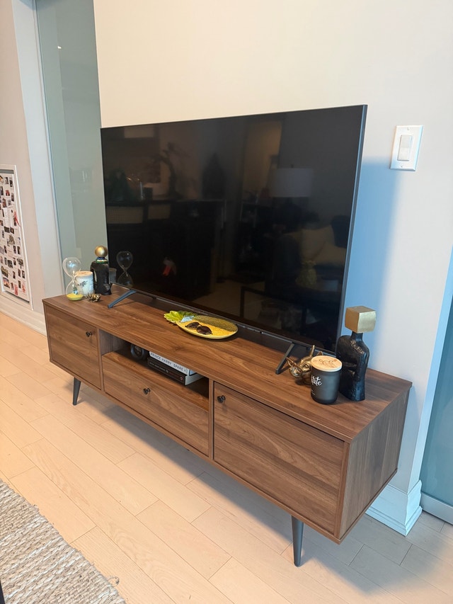 Structube Selena Media Unit - TV Stand – Walnut Brown - photo 3