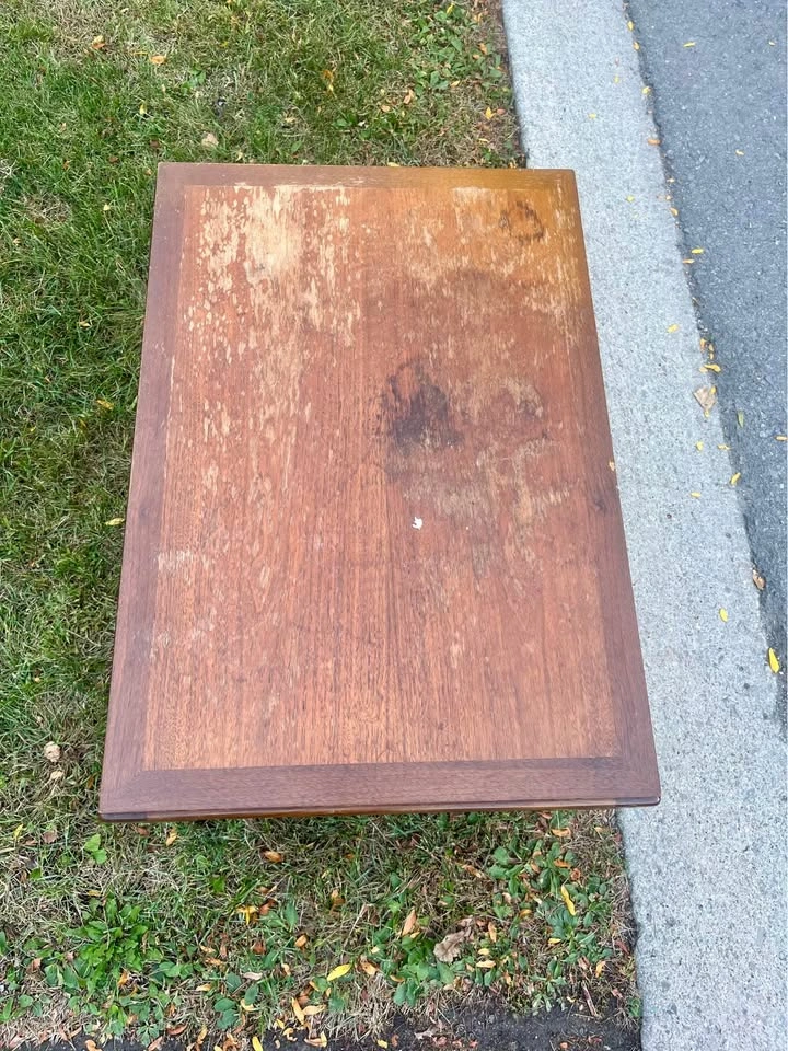 FREE CURB ALERT: Vintage Mid-Century Coffee Table - photo 3