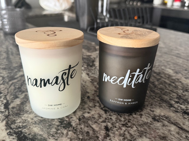 DW Home Candles – Brand New, Set of 2