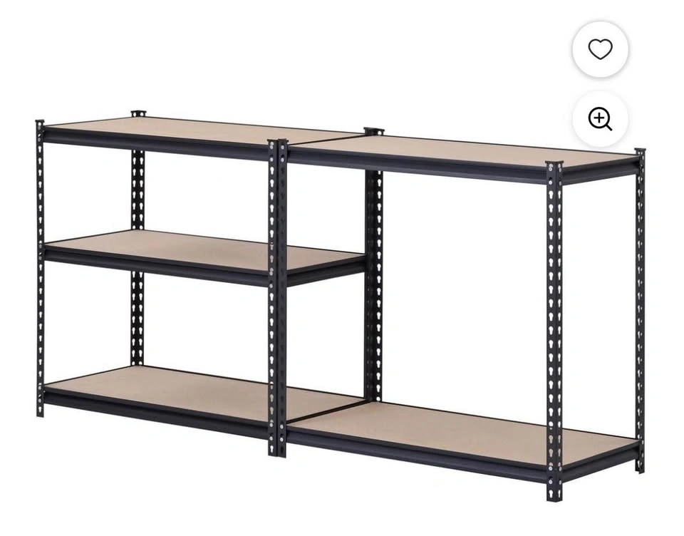 Muscle Rack 5-Tier Steel Shelving 36"W x 18"D x 72"H, Black - photo 2
