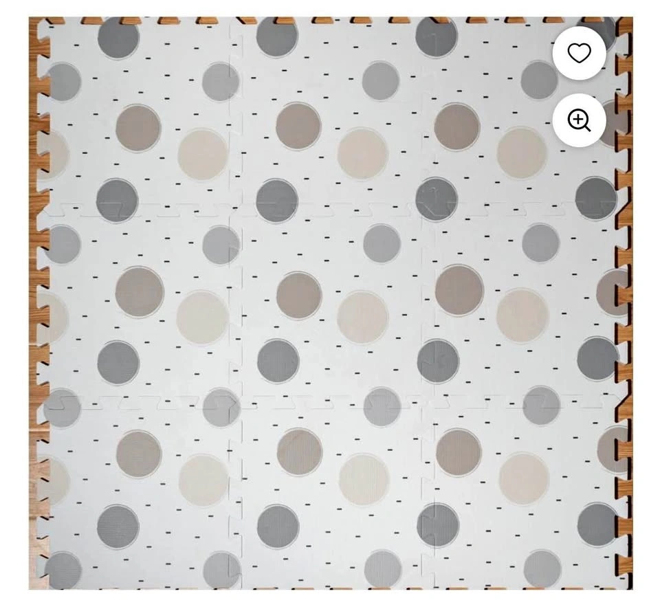 Brand New Polka Dot Interlocking Foam Play Mat
