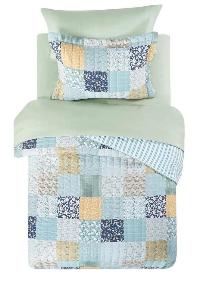 Brand New Mainstays Lightweight Quilt and Sheet Set - Twin-XL - photo 2