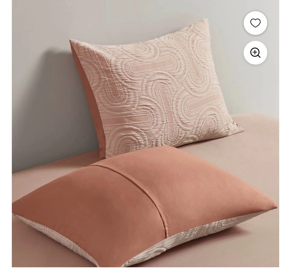 Brand New Mainstays 11 Piece Bed in a Bag Pink Double Size - photo 3