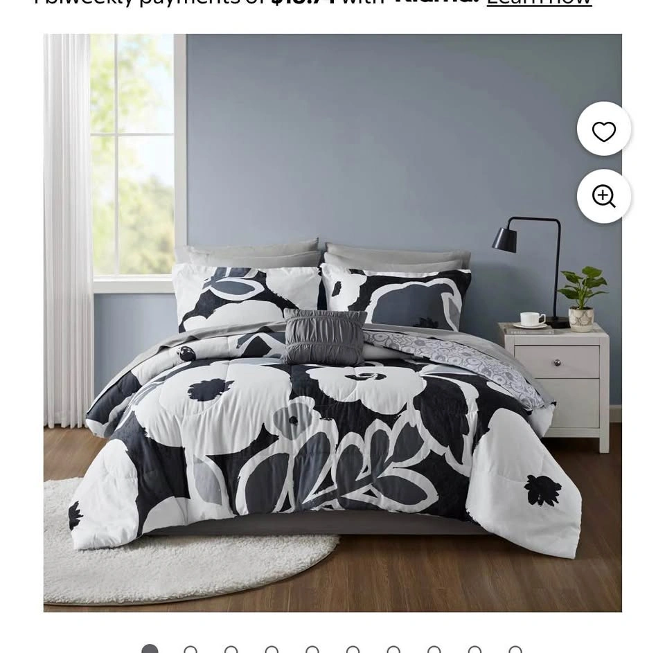 Brand New Design Floral Comforter Set Double