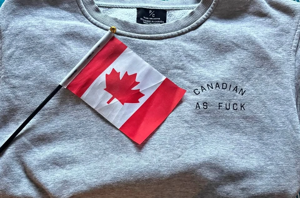 Peace collective Canadian as F*ck Crewneck