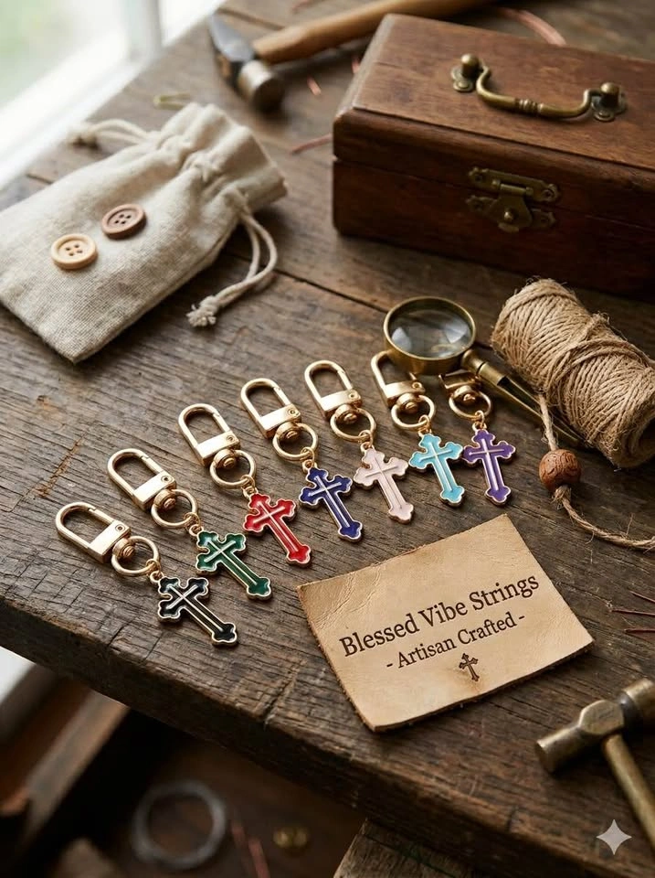 Meaningful Cross Keychain – $5 Each - photo 2