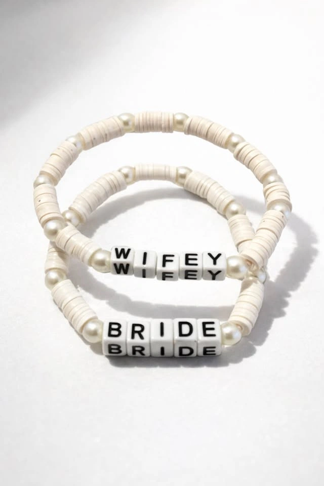 Bridal Beads Collection – Custom Clay & Pearl Bracelets - photo 4